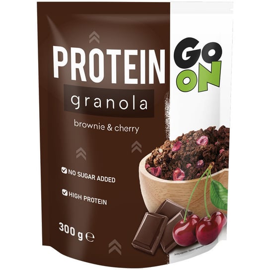 Go On Protein Granola 300G Płatki Śniadaniowe Brownie Cherry Sante