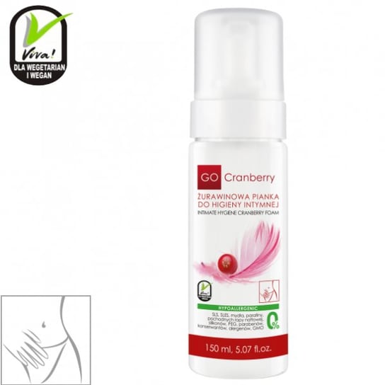 Gocranberry - Żurawinowa Pianka do higieny intymnej - 150 ml GoCramberry