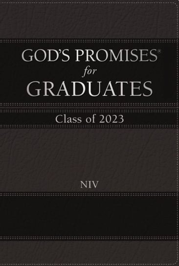 God's Promises for Graduates: Class of 2023 - Black NIV: New International Version Countryman Jack