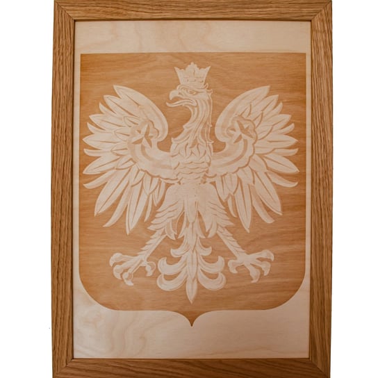 Godło Polski - grawerowane 63x84 cm, ArtGlob Artglob