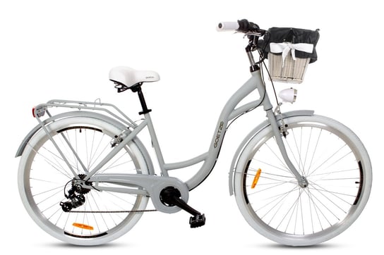 Goetze, Rower miejski, Mood 7b 28", Szaro Biały, damski Goetze