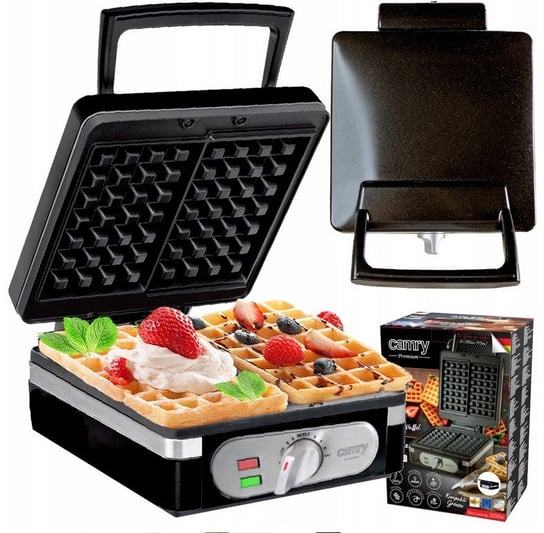 Gofrownica Camry CR 3060 czarny 2000 W Camry