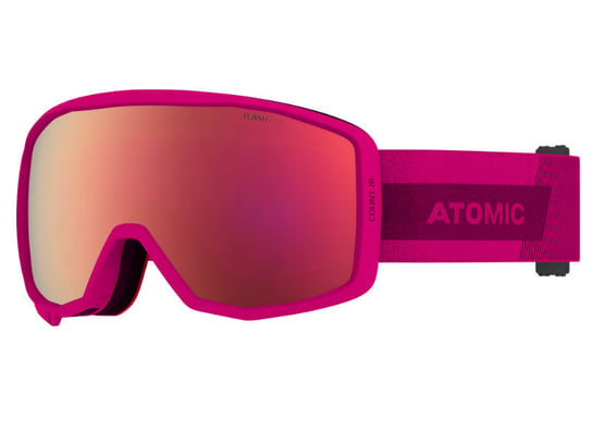 Gogle Atomic Count Junior Cylindrical Berry Pink 2023 ATOMIC
