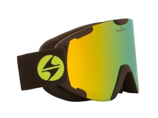 Gogle Blizzard 938 Black Matt Smoke/ Full Revo Yellow 2023 Blizzard