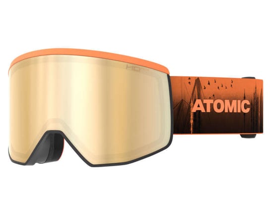 Gogle Narciarskie Atomic Four Pro HD Photo Black/Orange 2024 ATOMIC