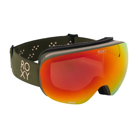 Gogle narciarskie damskie Roxy Popscreen Cluxe J Sngg czerwone ERJTG03156-GPZ0 Roxy