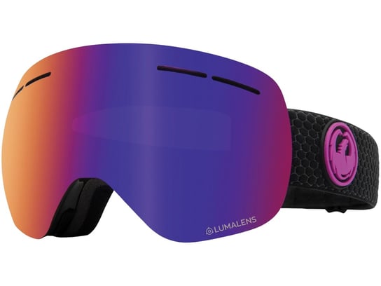 Gogle narciarskie Dragon X1S Snow Purple Ion + Amber DRAGON