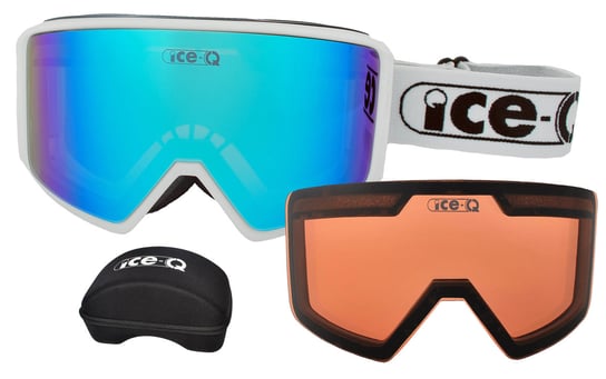 Gogle narciarskie Ice-Q Ski Magnet-4 soczewki S1 i S2 Ice-Q
