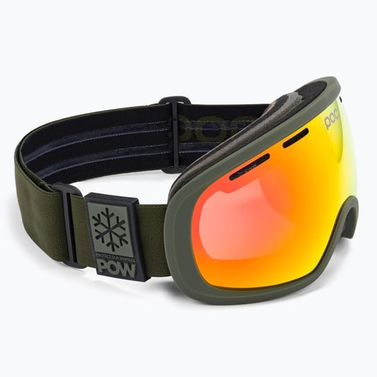 Gogle narciarskie POC Fovea Clarity Pow JJ bismuth green/spektris orange 40432-1432 POC