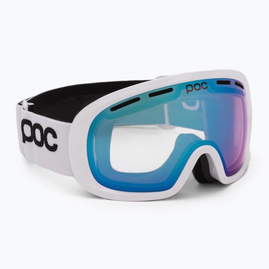 Gogle narciarskie POC Fovea Mid Clarity Photochromic hydrogen white/clarity photochromic light pink/sky blue 40412-8481 POC
