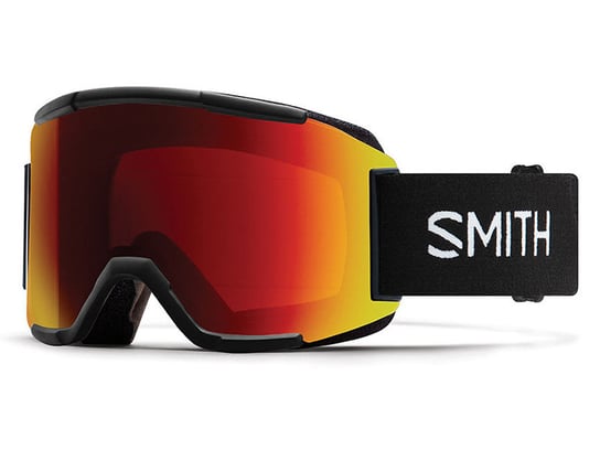 Gogle Smith Squad Black ChromaPop Photochromic Red Mirror 2022 Smith