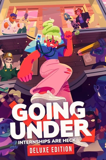 Going Under Deluxe Edition (PC) Klucz Steam Team 17 Software