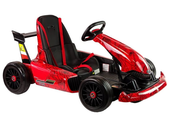 Gokart Na Akumulator XMX619 Czerwony Lakierowany Spider LEAN CARS LEAN CARS