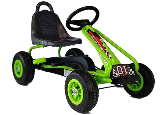 Gokart na Pedały G201 Zielony Lean Toys