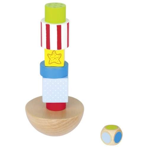 Goki, gra zręcznościowa balansująca wieża Goki