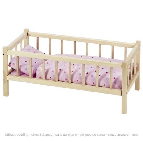Goki, łóżeczko drewniane dla lalek Goki