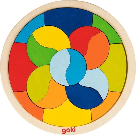 Goki, układanka puzzlowa Mandala Goki