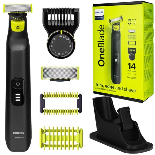 Golarka OneBlade Pro360 QP6541/15 + Podstawka pod Golarkę Oneblade PRO QP65XX OTH000029-B Philips