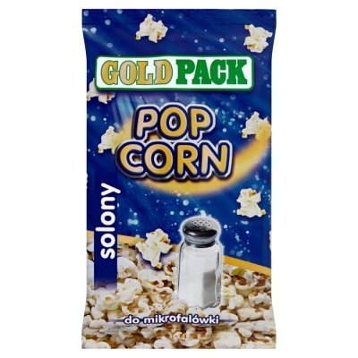 Gold Pack Popcorn solony 100g Gold Pack