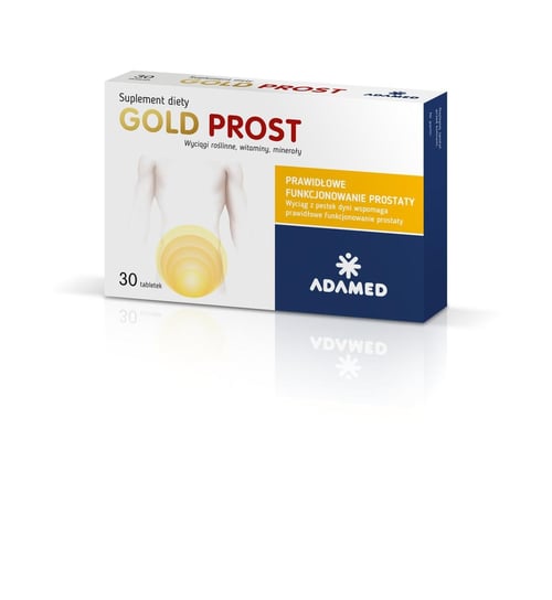 Gold Prost, suplement diety, 30 tabletek Adamed