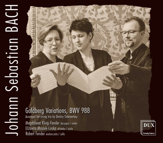 Goldberg Variations, BWV 988 Kling-Fender Magdalena, Mrożek-Loska Elżbieta, Fender Robert