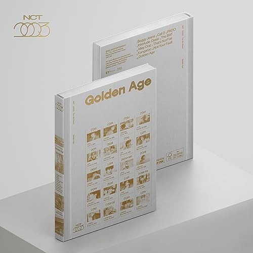 Golden Age - Archiving Version - Incl. 224pg Booklet, Bookmark, Sticker, Year Book Card + Photocard Nct