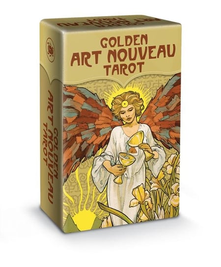 Golden Art Nouveau Tarot - karty tarota MINI Lo Scarabeo