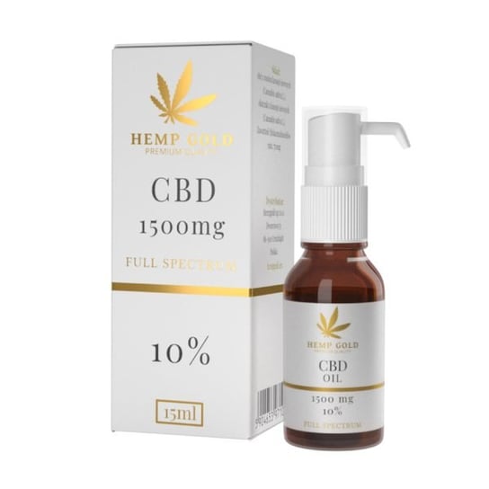 Golden Hemp, Olejek CBD 10% (Full Spectrum), Suplement diety Inna marka