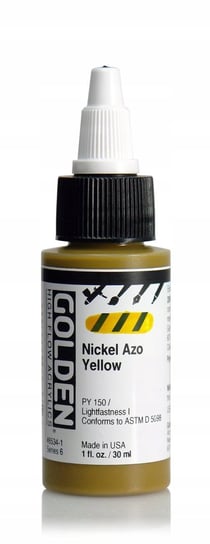 Golden High Flow Nickel Azo Yellow 30ml -farba Golden