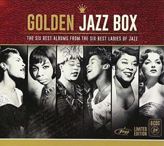 Golden Jazz Box Holiday Billie, Simone Nina, Fitzgerald Ella, Vaughan Sarah, Washington Dinah, London Julie