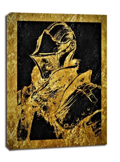 Golden Lux - Dark Souls - obraz na płótnie 70x100 cm Galeria Plakatu