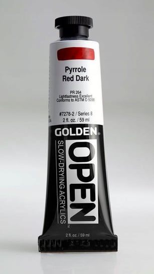 Golden OPEN Pyrrole Red Dark 59ml farba Golden