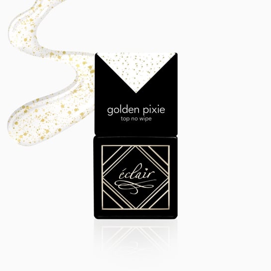GOLDEN PIXIE Top No Wipe 7ml - top hybrydowy Eclair