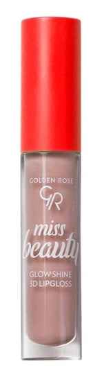 Golden Rose Błyszczyk do ust Miss Beauty Glow Shine 3D Lipgloss - 01 Nude Chic Golden Rose
