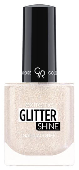 Golden Rose Brokatowy lakier do paznokci Extreme Glitter Shine nailLacquer - 201 Golden Rose