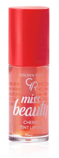 Golden Rose, Koloryzujący olejek do ust, Miss Beauty Cherry Lip Tint Oil- 02 Wiśnia Golden Rose