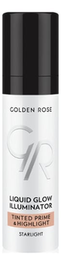 Golden Rose, Liquid Glow Illuminator, baza kolorowa rozświetlająca, 30 ml Golden Rose