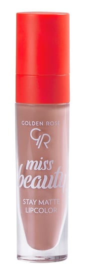 Golden Rose Matowa pomadka do ust Miss Beauty Stay Matte Lipcolor - 01 Blush Nude Golden Rose