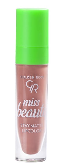 Golden Rose Matowa pomadka do ust Miss Beauty Stay Matte Lipcolor - 02 Warm Kiss Golden Rose