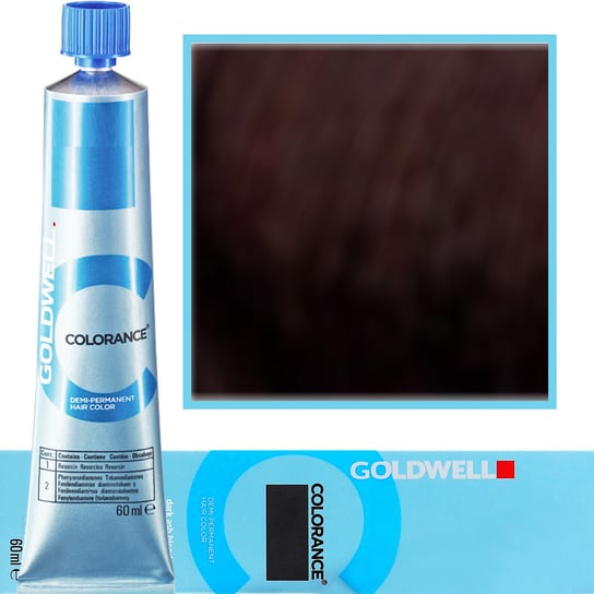 Goldwell, Colorance, farba do włosów 4R@VR Ciemny Mahoń Czerwony Fiolet, 60 ml Goldwell