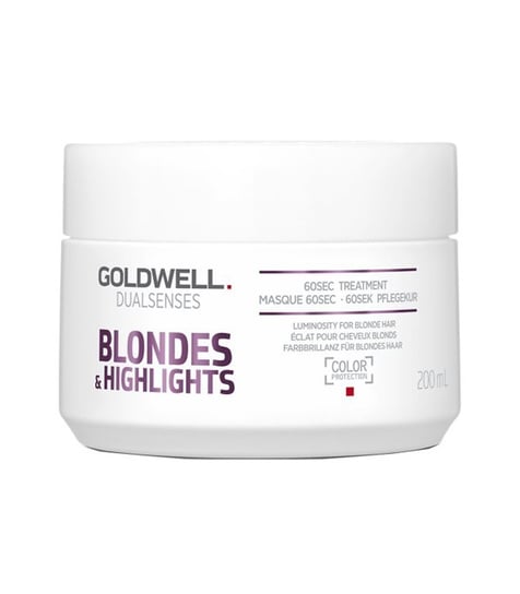 Goldwell, Dualsenses Blondes & Highlights, 60-sekundowa kuracja dla włosów blond, 200 ml Goldwell