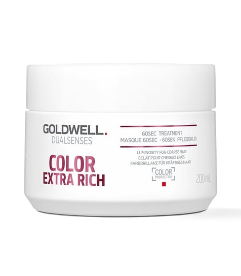 Goldwell, Dualsenses Color Extra Rich, 60-sekundowa kuracja nabłyszczająca do włosów grubych i opornych, 200 ml Goldwell