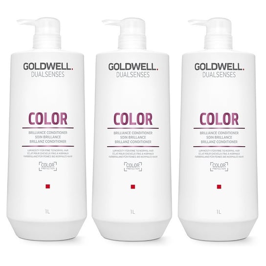 Goldwell, DualSenses Color, Zestaw kosmetyków do pielęgnacji, 3 szt. Goldwell