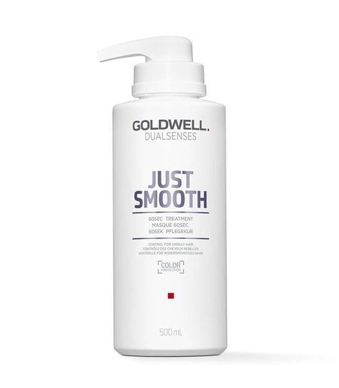 Goldwell, Dualsenses Just Smooth, 60-sekundowa kuracja do włosów suchych i puszących się, 500 ml Goldwell