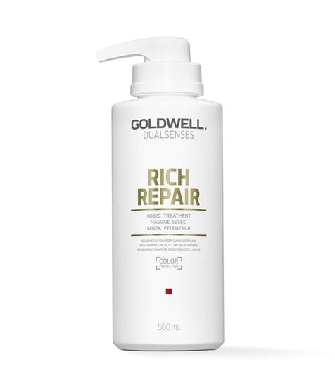 Goldwell, Dualsenses Rich Repair, 60-sekundowa kuracja do włosów zniszczonych, 500 ml Goldwell
