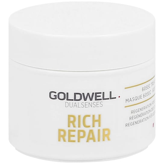 Goldwell Dualsenses Rich Repair 60s Treatment, Kuracja regenerująca do włosów, pasma suche i zniszczone, 25ml Goldwell
