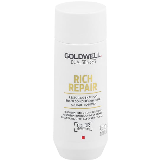 Goldwell Dualsenses Rich Repair Shampoo, Szampon regenerujący włosy, pasma suche i zniszczone, 30ml Goldwell