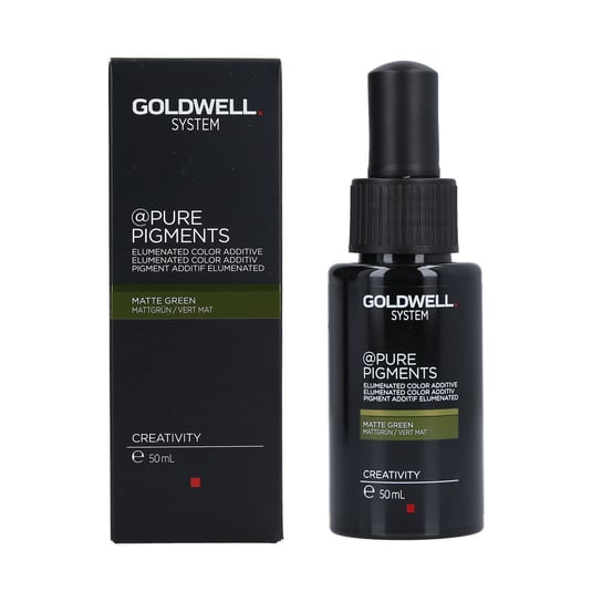 GOLDWELL, PURE PIGMENTS, Kolorowe pigmenty do farb (GREEN), 50 ml Goldwell