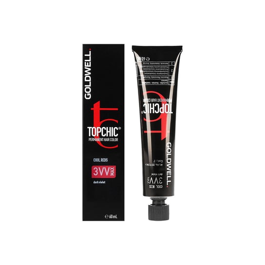 Goldwell, Topchic, farba do włosów, 3VV MAX Dark Violet, 60 ml Goldwell