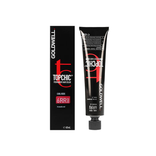 Goldwell, Topchic, farba do włosów, 6RR MAX Dramatic Red, 60 ml Goldwell